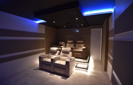 Private cinema room